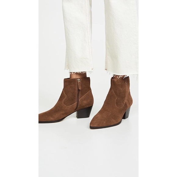 Villa Rouge Willie Booties in Russet Size 5.5